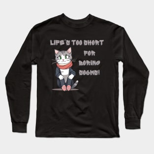 Anime Cat Long Sleeve T-Shirt